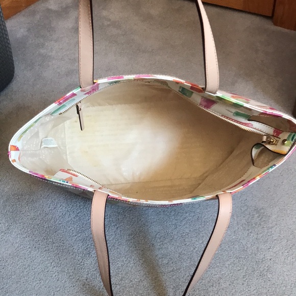 Kate Spade Ice Cream/Popsicle Zip Tote Bag - Picture 7 of 9